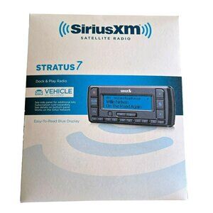 SiriusXM Stratus 7 Dock And Play Satellite Radio With Vehicle Kit